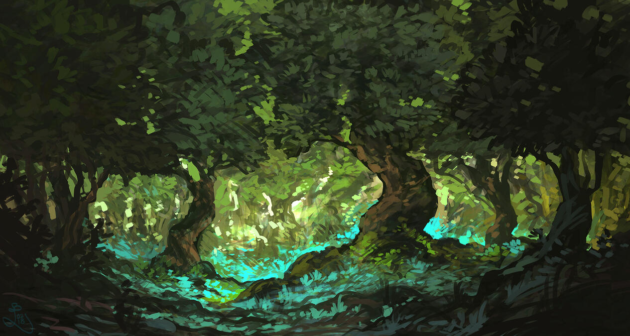 Landscape Illustration by Ombremonde Landscape Illustration by Ombremonde